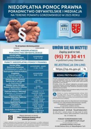 Bezpłatna pomoc prawna