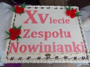 PIĘTNAŚCIE LAT ZESPOŁU „NOWINIANKI”